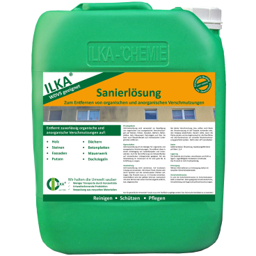 ILKA Sanierlösung Fassadenreiniger 10 Liter - Kanister - Bild-Darstellung des Produktes 1