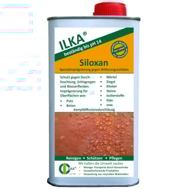 ILKA Siloxan Stein Imprägnierung 1 Liter - Flasche - Bild-Darstellung des Produktes 1
