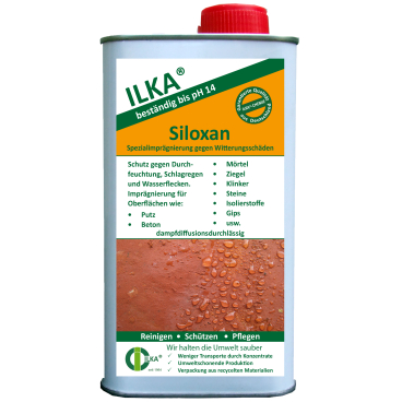 ILKA Siloxan Stein Imprägnierung 1 Karton = 12 Flaschen à 1 Liter - Bild-Darstellung des Produktes 1