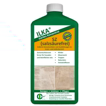 ILKA SZ Reinigungskonzentrat, salzsäurefrei 1 Liter - Flasche - Bild-Darstellung des Produktes 1