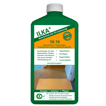 ILKA TR 79 Tiefenreiniger, wasserlöslich 1 Karton = 12 Flaschen à 1 Liter - Bild-Darstellung des Produktes 1