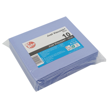 Sito Feuchtwischtuch Just Viscose +, ca. 40 x 35 cm 1 Packung = 10 Stück, Farbe: blau - Bild-Darstellung des Produktes 1