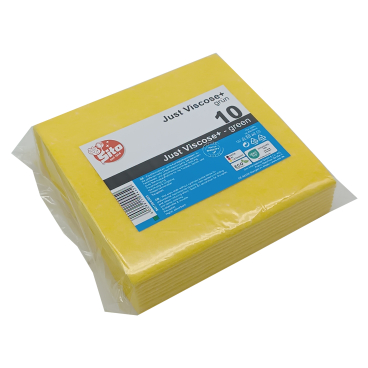 Sito Feuchtwischtuch Just Viscose +, ca. 40 x 35 cm 1 Packung = 10 Stück, Farbe: gelb - Bild-Darstellung des Produktes 1
