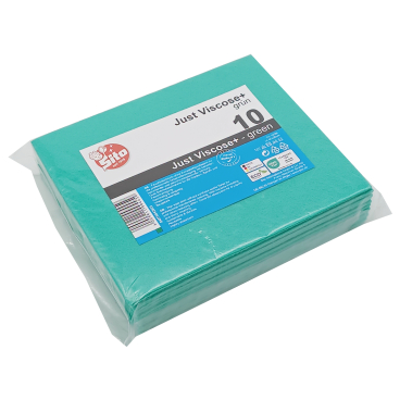 Sito Feuchtwischtuch Just Viscose +, ca. 40 x 35 cm 1 Packung = 10 Stück, Farbe: grün - Bild-Darstellung des Produktes 1