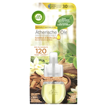 Air Wick life scents Duftölflakon, Nachfüller 19 ml - Flasche, Sandelholz & Weiße Lilie - Bild-Darstellung des Produktes 1