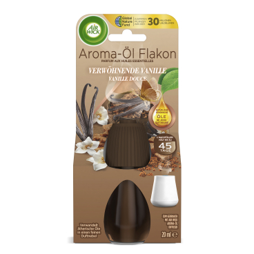 Air Wick Aroma-Duftöl Flakon, verwöhnende Vanille, Nachfüller 20 ml - Flasche - Bild-Darstellung des Produktes 1
