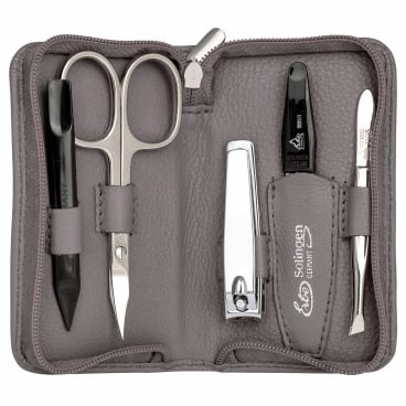 ERBE Solingen Maniküre Set, 5-teilig 1 Set, grau - Bild-Darstellung des Produktes 1