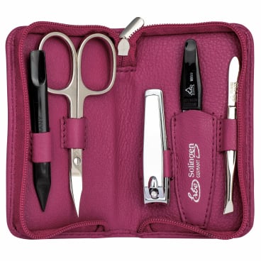 ERBE Solingen Maniküre Set, 5-teilig 1 Set, pink - Bild-Darstellung des Produktes 1