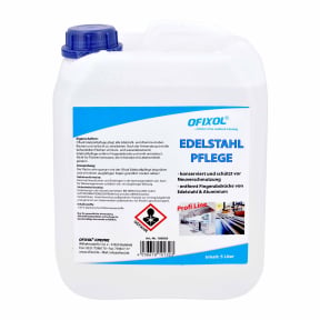 Dr. Weigert Neoblank Edelstahl Pflege & Reinigung – 5 Liter Kanister, Profi-Qualität, 330333