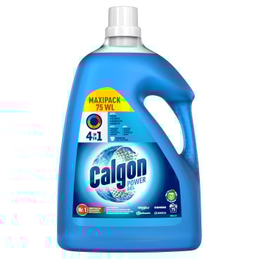 Calgon 4in1 Power-Gel, Waschmaschinenpflege, 75 Waschladungen 3,75 L - Flasche - Bild-Darstellung des Produktes 1