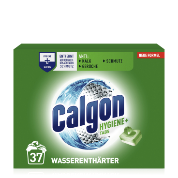 Calgon Hygiene PLUS Tabs, Wasserenthärter 37 Tabs - Packung - Bild-Darstellung des Produktes 1