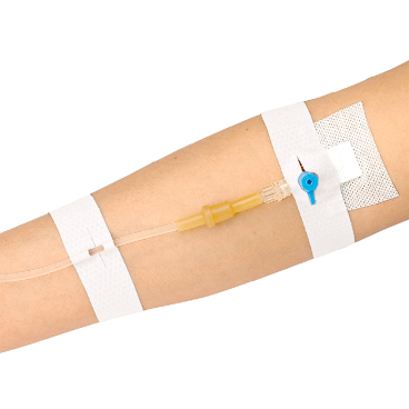 Curafix i.v. Classic Kanülenfixierpflaster, unsteril 1 Packung = 20 Stück, Maße: 12,5 x 2,5 cm - Bild-Darstellung des Produktes 1