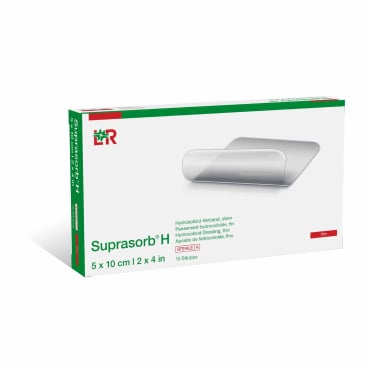 Suprasorb® H Hydrokolloid-Verband, steril, dünn 1 Packung = 10 Stück, Maße: 10 x 5 cm - Bild-Darstellung des Produktes 1