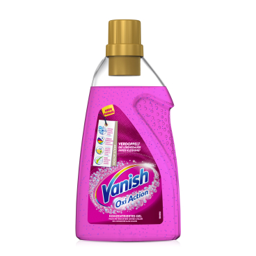 Vanish Oxi Action Fleckenentferner, Wäsche-Boost, mit Farbschutz 1,5 Liter - Flasche - Bild-Darstellung des Produktes 1