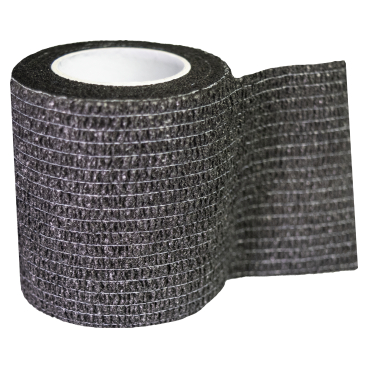 NITRAS GRIP TAPE Bandagetape, 5 cm x 4,5 m, schwarz 1 Packung = 12 Stück - Bild-Darstellung des Produktes 1