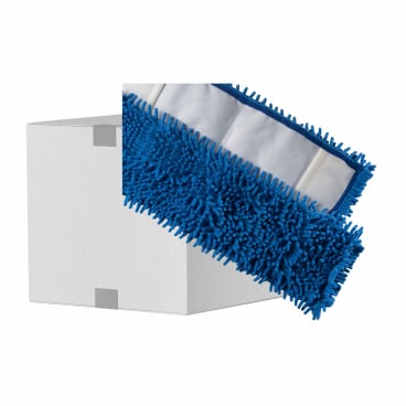 Mopptex Mikrofasermopp CHENILLE blau 1 Karton = 50 Stück, Breite: 40 - Bild-Darstellung des Produktes 1