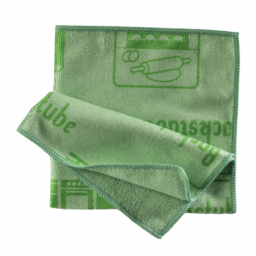 Mopptex Mikrofasertuch PIKTO, 40 x 40 cm 1 Stück, Farbe: grün - Bild-Darstellung des Produktes 1