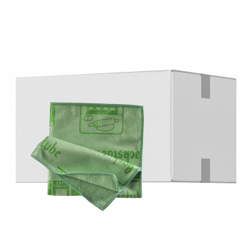 Mopptex Mikrofasertuch PIKTO, 40 x 40 cm 1 Karton = 200 Stück, grün - Bild-Darstellung des Produktes 1