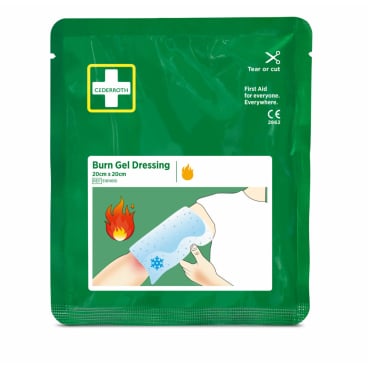 Cederroth Burn Gel Dressing Verbrennungskompresse Größe: 20 x 20 cm - Bild-Darstellung des Produktes 1