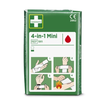 Cederroth 4-in-1 mini Blutstiller Wundverband 1 Set - Bild-Darstellung des Produktes 1