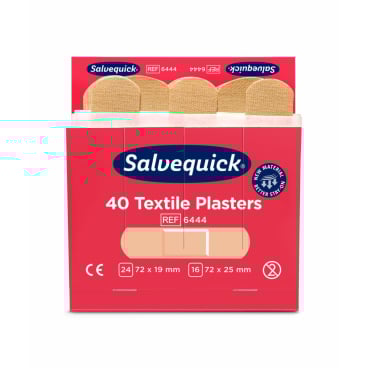 Cederroth Salvequick Textilpflaster 1 Box = 6 x 40 Stück - Bild-Darstellung des Produktes 1