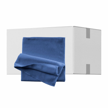 Mopptex Mikrofasertuch PREMIUM Professional, 40 x 40 cm 1 Karton = 200 Stück, blau - Bild-Darstellung des Produktes 1