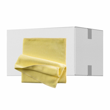 Mopptex Mikrofasertuch PREMIUM Professional, 40 x 40 cm 1 Karton = 200 Stück, gelb - Bild-Darstellung des Produktes 1