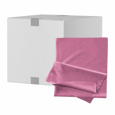 FILSAIN® Mikrofasertuch ELEGANCE 1 Karton = 20 Beutel à 10 Stück, rot - Bild-Darstellung des Produktes 1