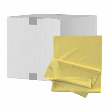 FILSAIN® Mikrofasertuch ELEGANCE 1 Karton = 20 Beutel à 10 Stück, gelb - Bild-Darstellung des Produktes 1