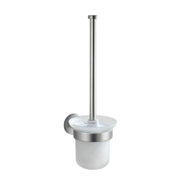 WENKO Bosio WC-Garnitur Edelstahl/ Glas - Bild-Darstellung des Produktes 1