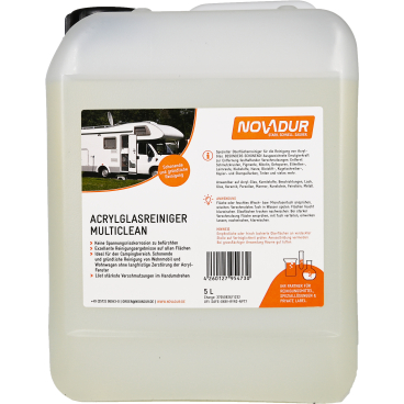 NOVADUR Acrylglasreiniger Multi Clean 5 l - Kanister - Bild-Darstellung des Produktes 1