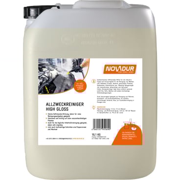 NOVADUR Allzweckreiniger High Gloss 10 l - Kanister - Bild-Darstellung des Produktes 1