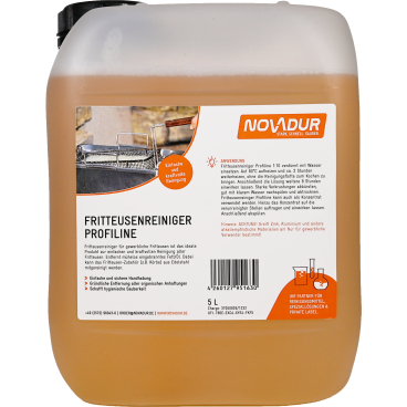NOVADUR Fritteusenreiniger Profiline 5 l - Kanister - Bild-Darstellung des Produktes 1