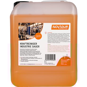 NOVADUR Kraftreiniger Industrie Sauer 5 l - Kanister - Bild-Darstellung des Produktes 1