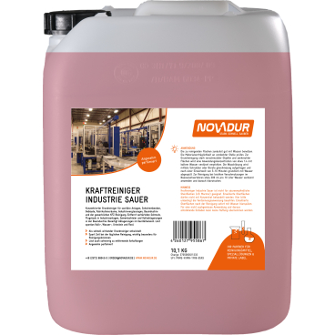 NOVADUR Kraftreiniger Industrie Sauer 10 l - Kanister - Bild-Darstellung des Produktes 1