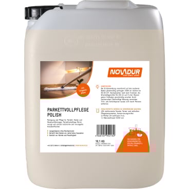 NOVADUR Parkettvollpflege Polish 10 l - Kanister - Bild-Darstellung des Produktes 1