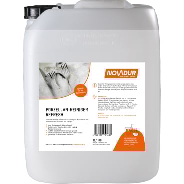 NOVADUR Porzellan-Reiniger Refresh 10 l - Kanister - Bild-Darstellung des Produktes 1