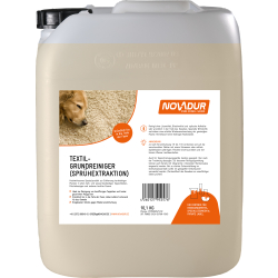 NOVADUR PRODUKTCHEMIE GmbH NOVADUR Textil-Grundreiniger (Sprühextraktion), Hochwirksames Spezialprodukt, 10 l - Kanister 030.8261
