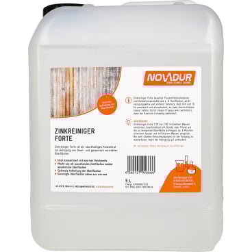 NOVADUR Zinkreiniger Forte 5 Liter - Kanister - Bild-Darstellung des Produktes 1