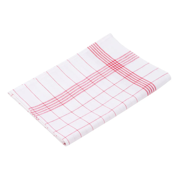 Gözze Baumwoll-Geschirrtuch, 50 x 70 cm 1 Packung = 10 Stück, rot - Bild-Darstellung des Produktes 1