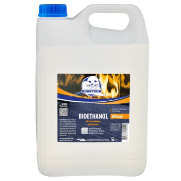 ROBBYROB Bioethanol, geruchsneutral 5 Liter - Kanister - Bild-Darstellung des Produktes 1