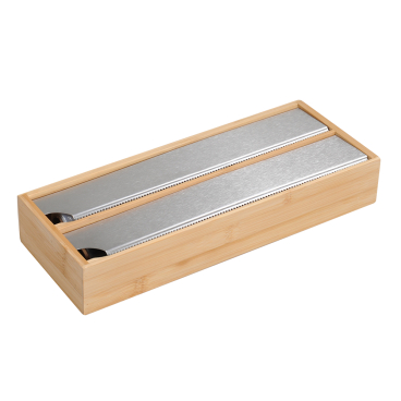 Kesper Folienspender, Bambus Fächeranzahl = 2 - Bild-Darstellung des Produktes 1