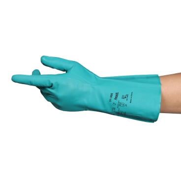 Ansell AlphaTec® 37-300 Handschuh, PSA Kategorie 3, grün 1 Paar, Größe 7 - Bild-Darstellung des Produktes 1