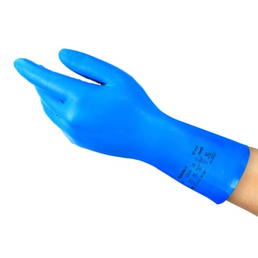 Ansell AlphaTec® 37-310 Handschuh, PSA Kategorie 3, blau 1 Paar, Größe 8 - Bild-Darstellung des Produktes 1