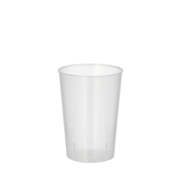 Papstar Mehrweg-Trinkbecher, 0,1 l, unzerbrechlich 1 Packung = 20 Stück - Bild-Darstellung des Produktes 1