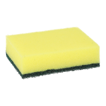 Papstar Topfreiniger, eckig, 9 x 6,6 cm, kratzend 1 Packung = 6 Stück - Bild-Darstellung des Produktes 1