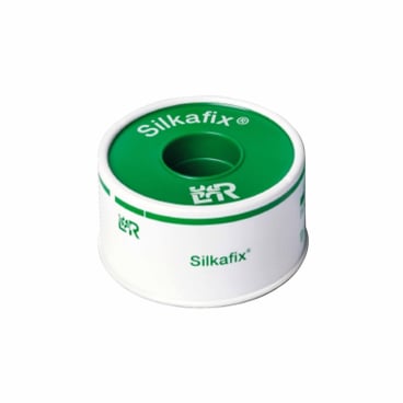 Silkafix® Heftpflaster, weiß 1 Rolle auf Kunststoff-Knipsspule, Maße: 5 cm x 5 m - Bild-Darstellung des Produktes 1