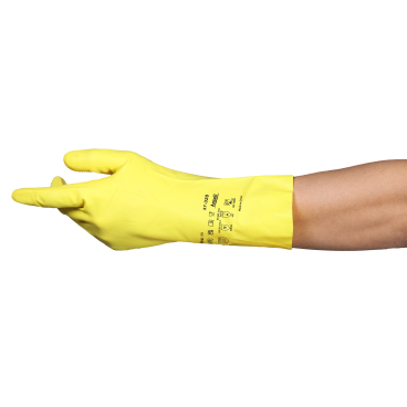 Ansell AlphaTec® 37-320 Handschuh, PSA Kategorie 3, gelb 1 Paar, Größe 8 - Bild-Darstellung des Produktes 1