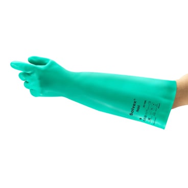 Ansell AlphaTec® Solvex® 37-185 Handschuh, PSA Kategorie 3, grün 1 Paar, Größe 11 - Bild-Darstellung des Produktes 1