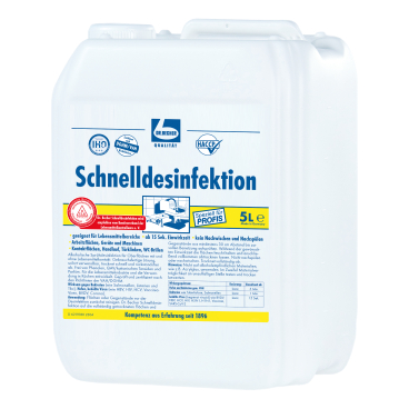 Dr. Becher Schnelldesinfektion 5 Liter - Kanister - Bild-Darstellung des Produktes 1